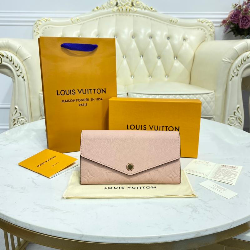 Louis Vuitton Wallets M61291 Full Leather Pink